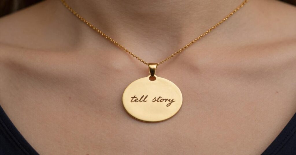 initial necklaces tell story usefulideas