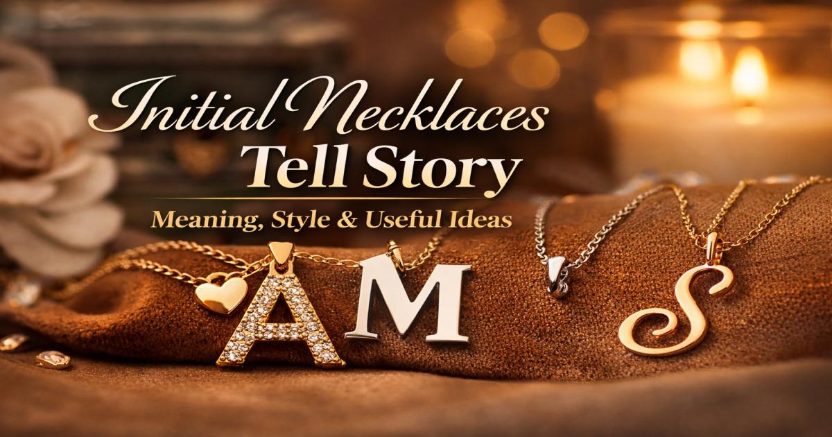 initial necklaces tell story usefulideas