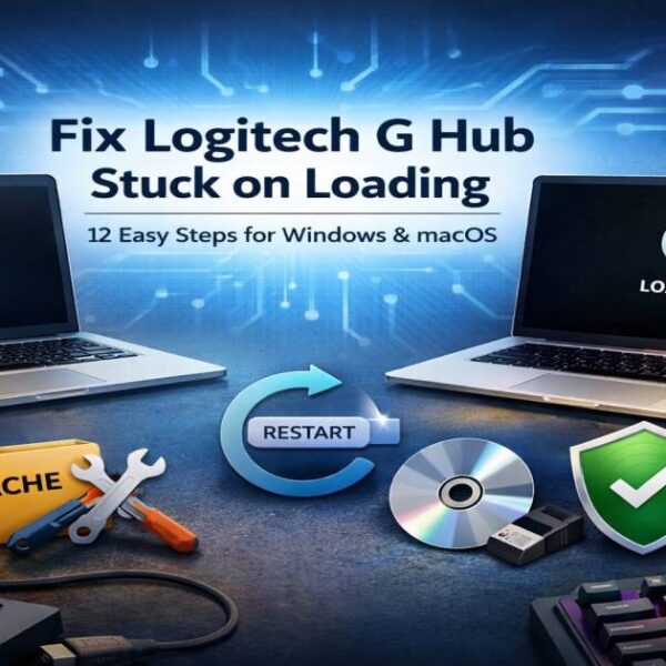Logitech G Hub Stuck on Loading