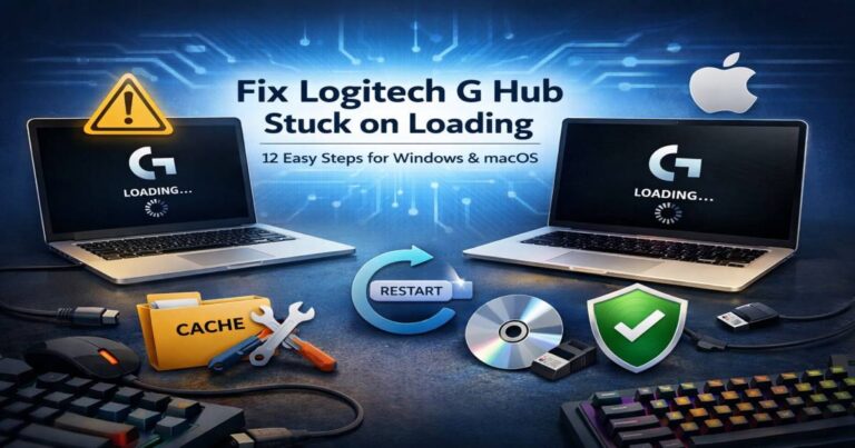 Logitech G Hub Stuck on Loading