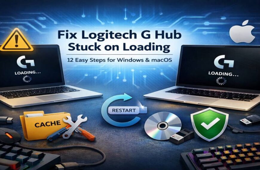 Logitech G Hub Stuck on Loading