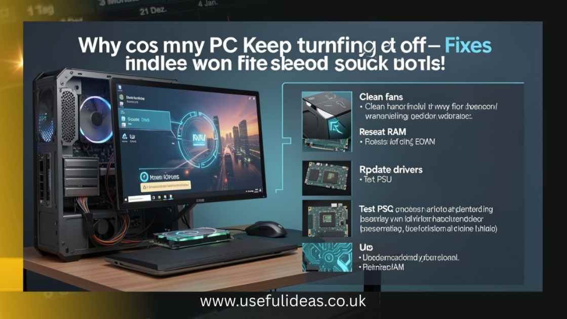 why does my pc keep turning off