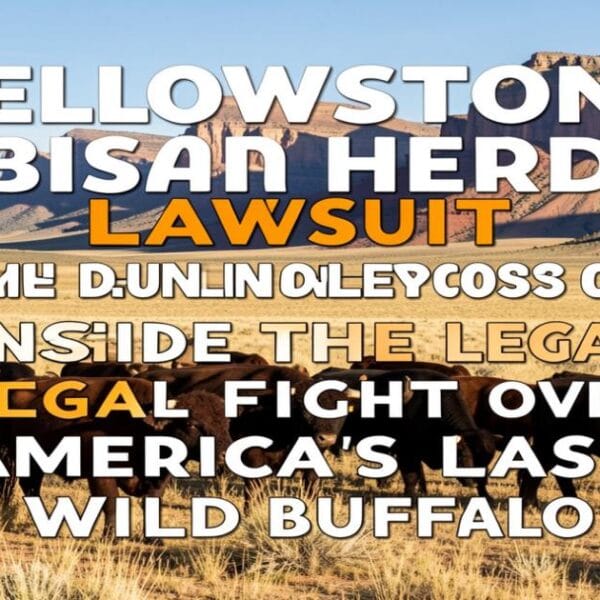 yellowstone bison herd lawsuit