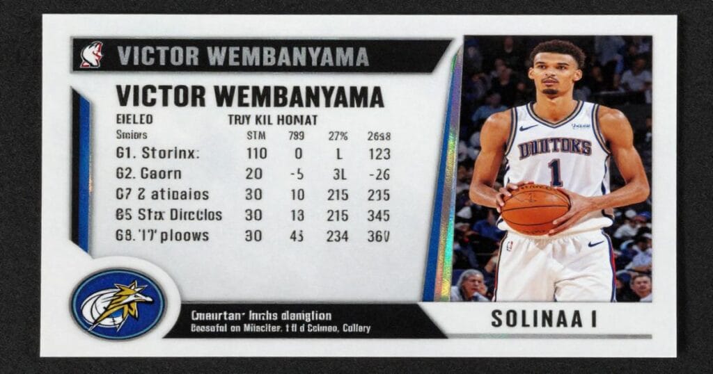 Victor Wembanyama rookie card