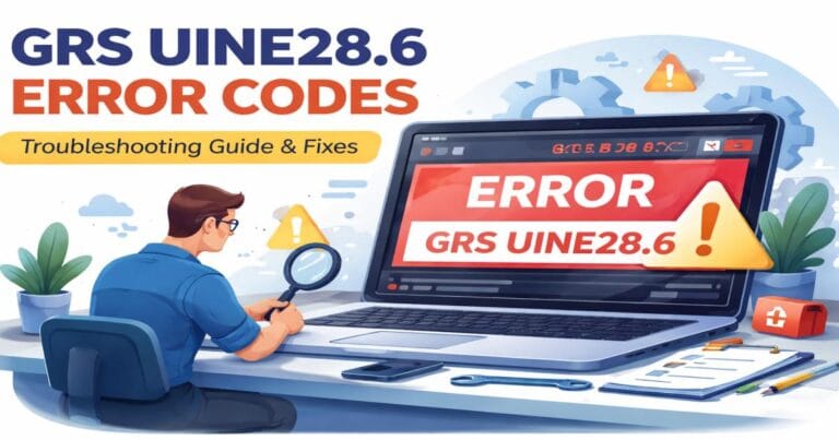 grs uine28.6 error codes