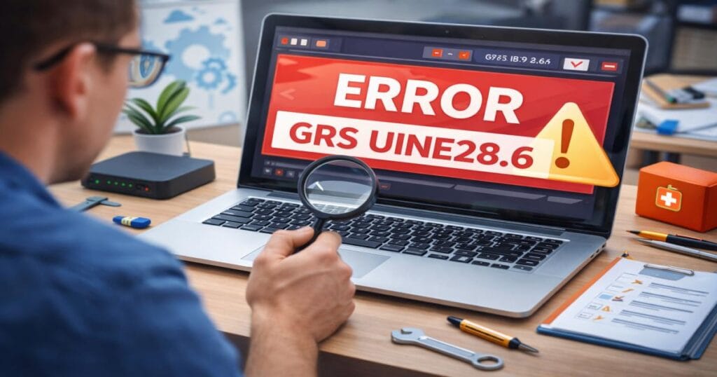 grs uine28.6 error codes