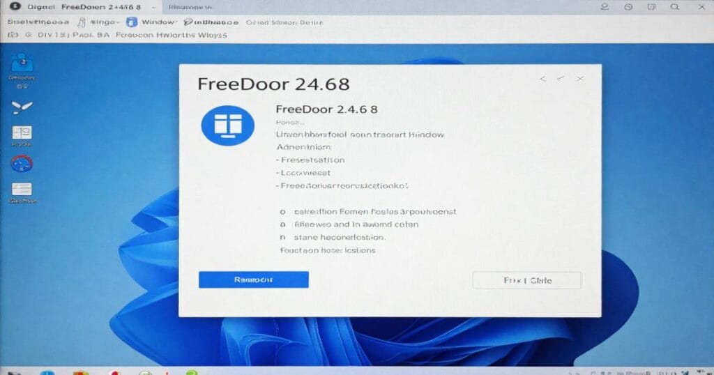 how to install freedoor2.4.6.8