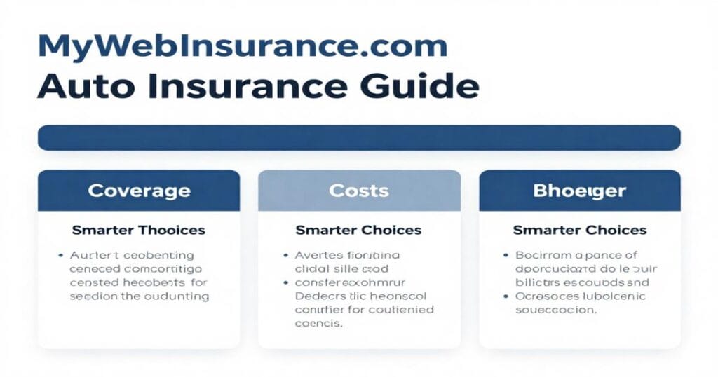 mywebinsurance.com auto insurance