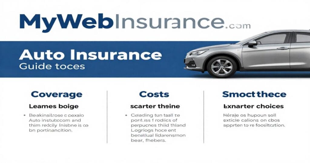 mywebinsurance.com auto insurance