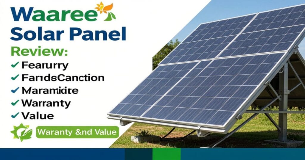 waaree solar panel