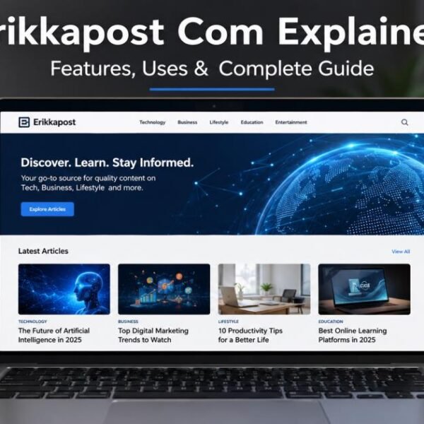 Erikkapost Com Explained: Features, Uses & Complete Guide