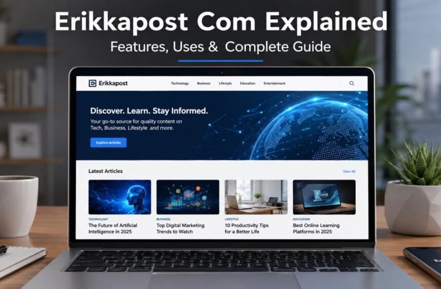 Erikkapost Com Explained: Features, Uses & Complete Guide