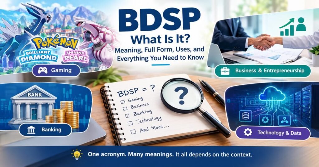 BDSP: What Is It? Meaning, Full Form, Uses, and Everything You Need to Know